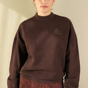 23 DEGRES SWEAT SALTY CHOCOLAT - FEMME - 1