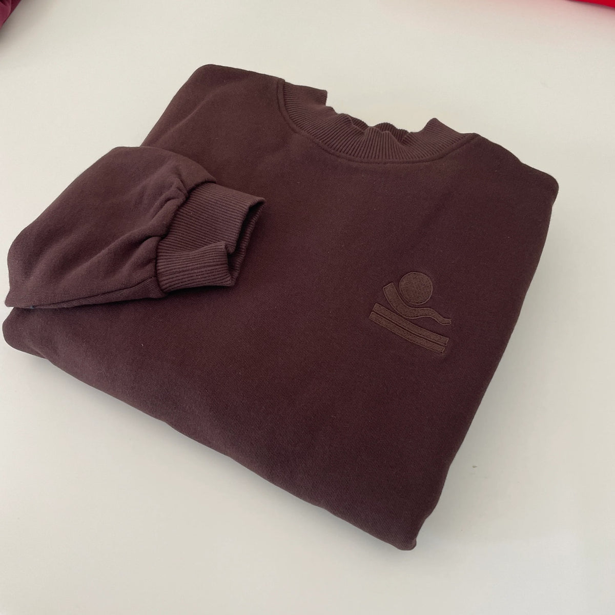 23 DEGRES SWEAT SALTY CHOCOLAT - FEMME - 5