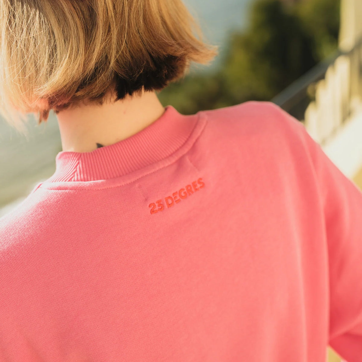 23 DEGRES SWEAT WAVY PINK2 - FEMME - 3