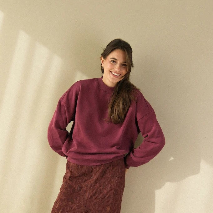 23 DEGRES SWEAT SALTY LIT DE VIN - FEMME - 1