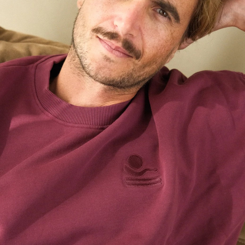 23 DEGRES SWEAT SALTY LIT DE VIN - HOMME - 1
