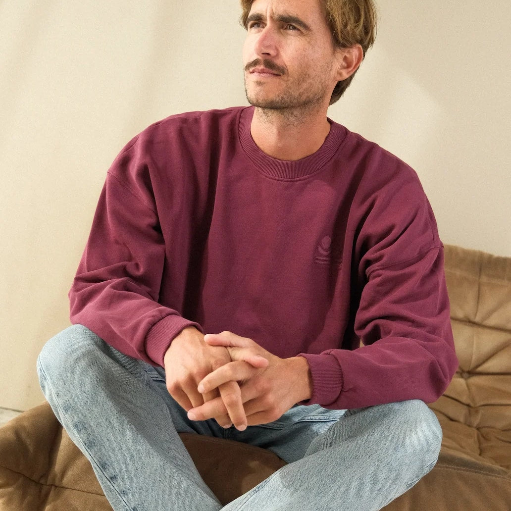 23 DEGRES SWEAT SALTY LIT DE VIN - HOMME - 3