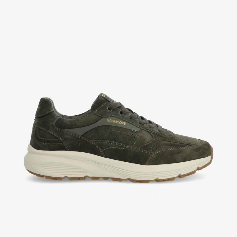 SCHMOOVE DUSK RUNNER STAMP M KAKI - 1