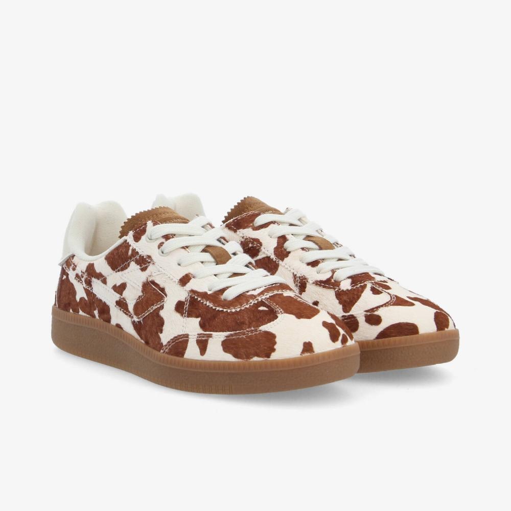SCHMOOVE WOMAN SHEFFIELD JOGGER W PONY COW BROWN/DOVE - 2