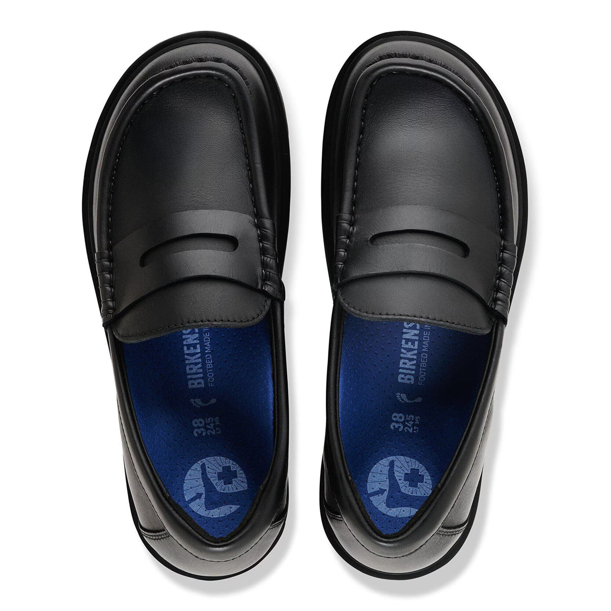 BIRKENSTOCK Highwood Loafer - Leather Black - Etroite - 2