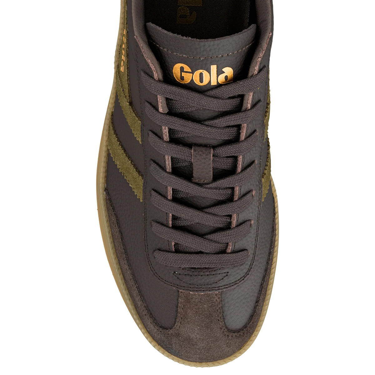 GOLA Viper Serra Trainer Mocha Pebble/Khaki/Gum - 4