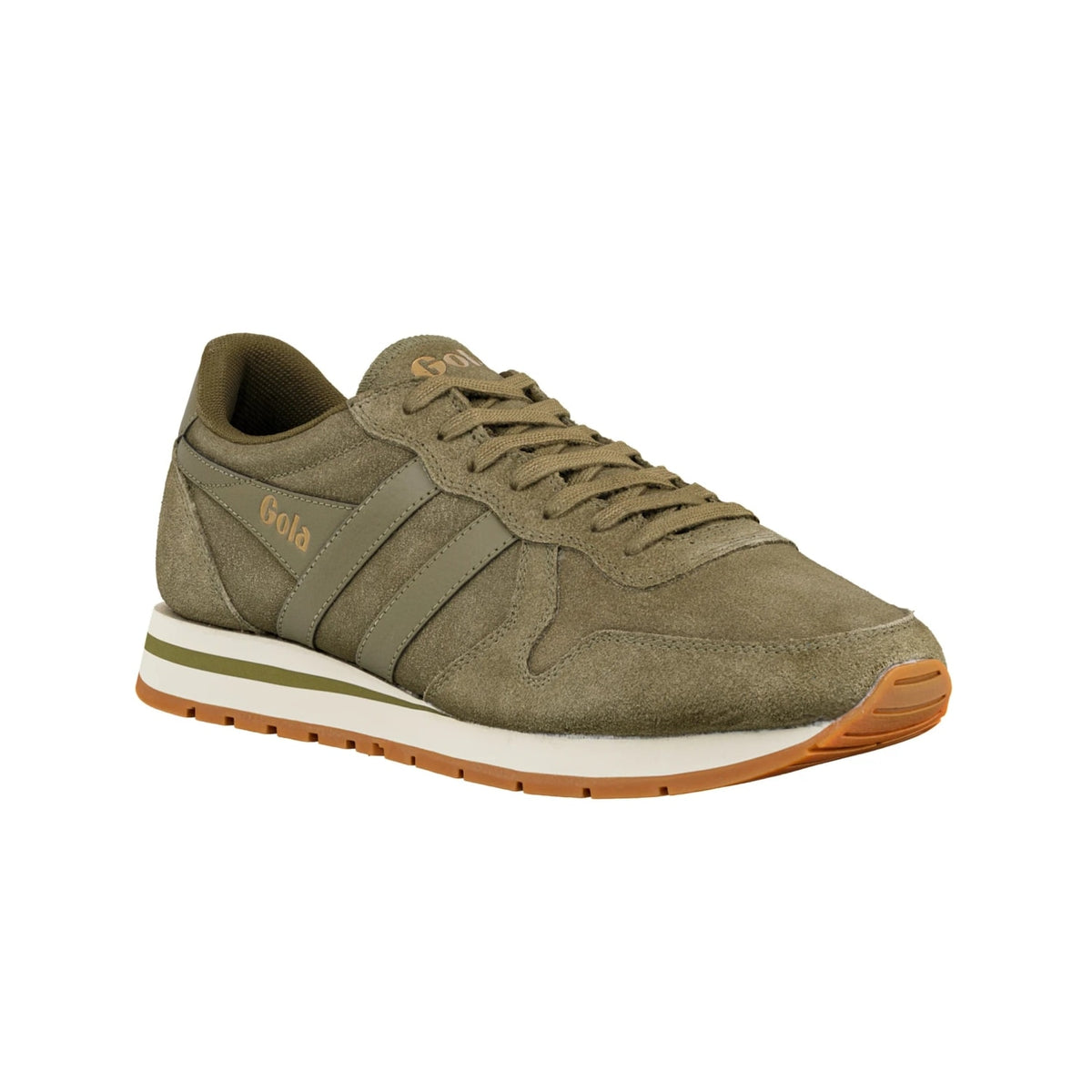 GOLA Daytona Suede Trainer Khaki - 2