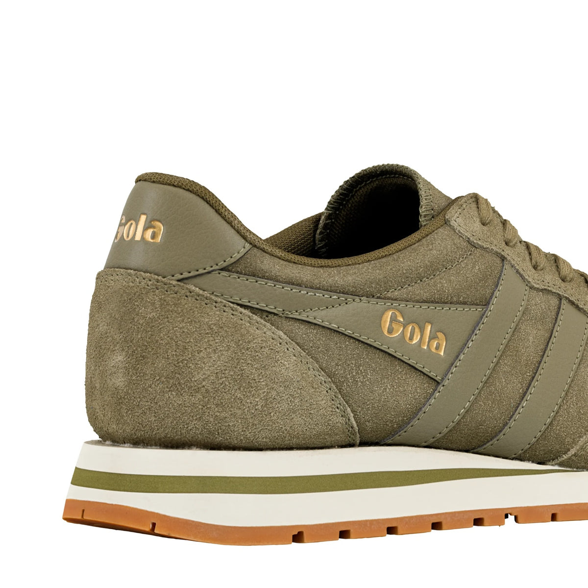 GOLA Daytona Suede Trainer Khaki - 6
