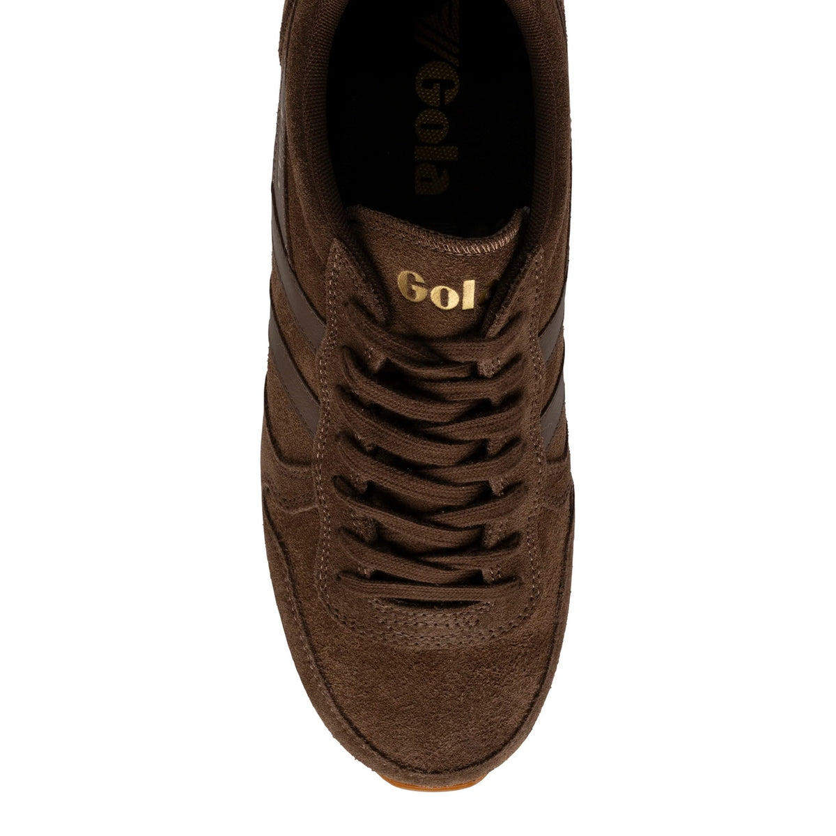 GOLA Daytona Suede Trainer Dark Brown - 5