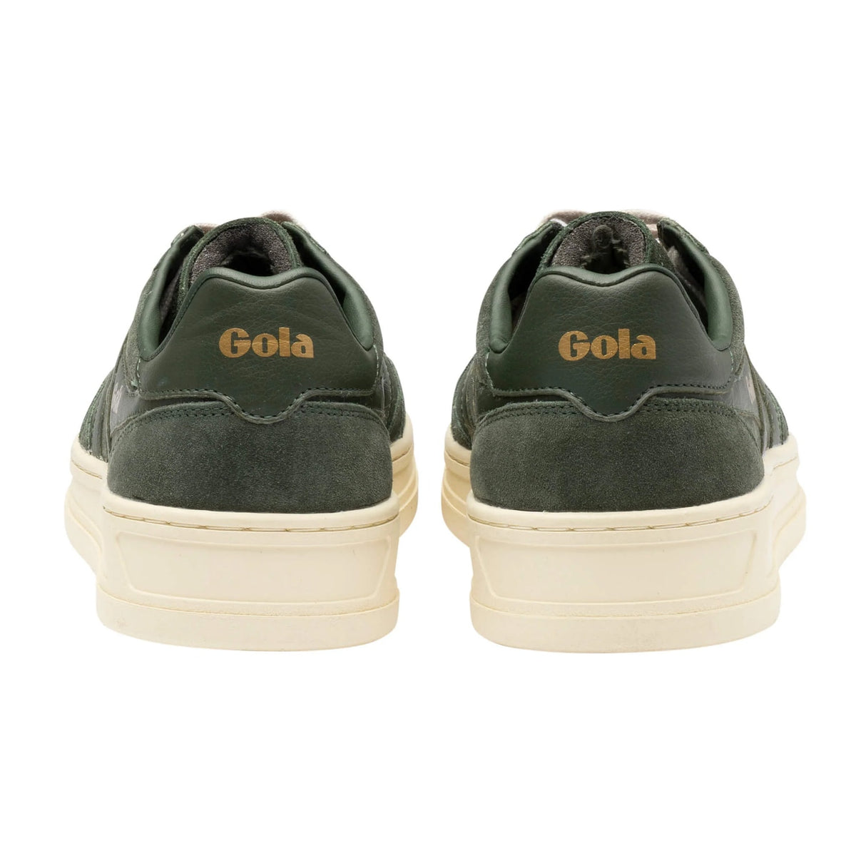 GOLA Union Suede Trainer Dark Khaki - 4