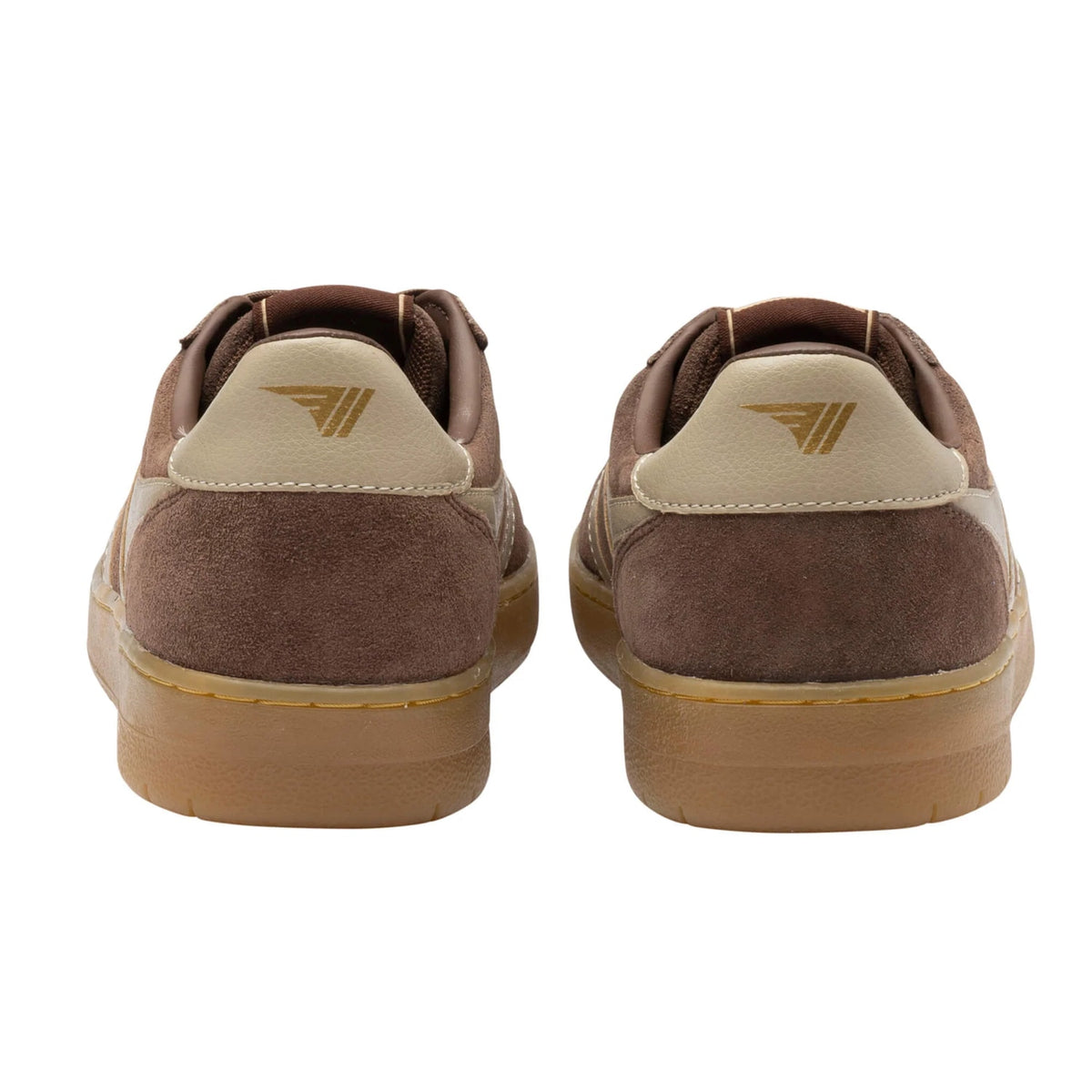 GOLA Hawk Suede 86 Trainer Root/Bone/Gum - 4