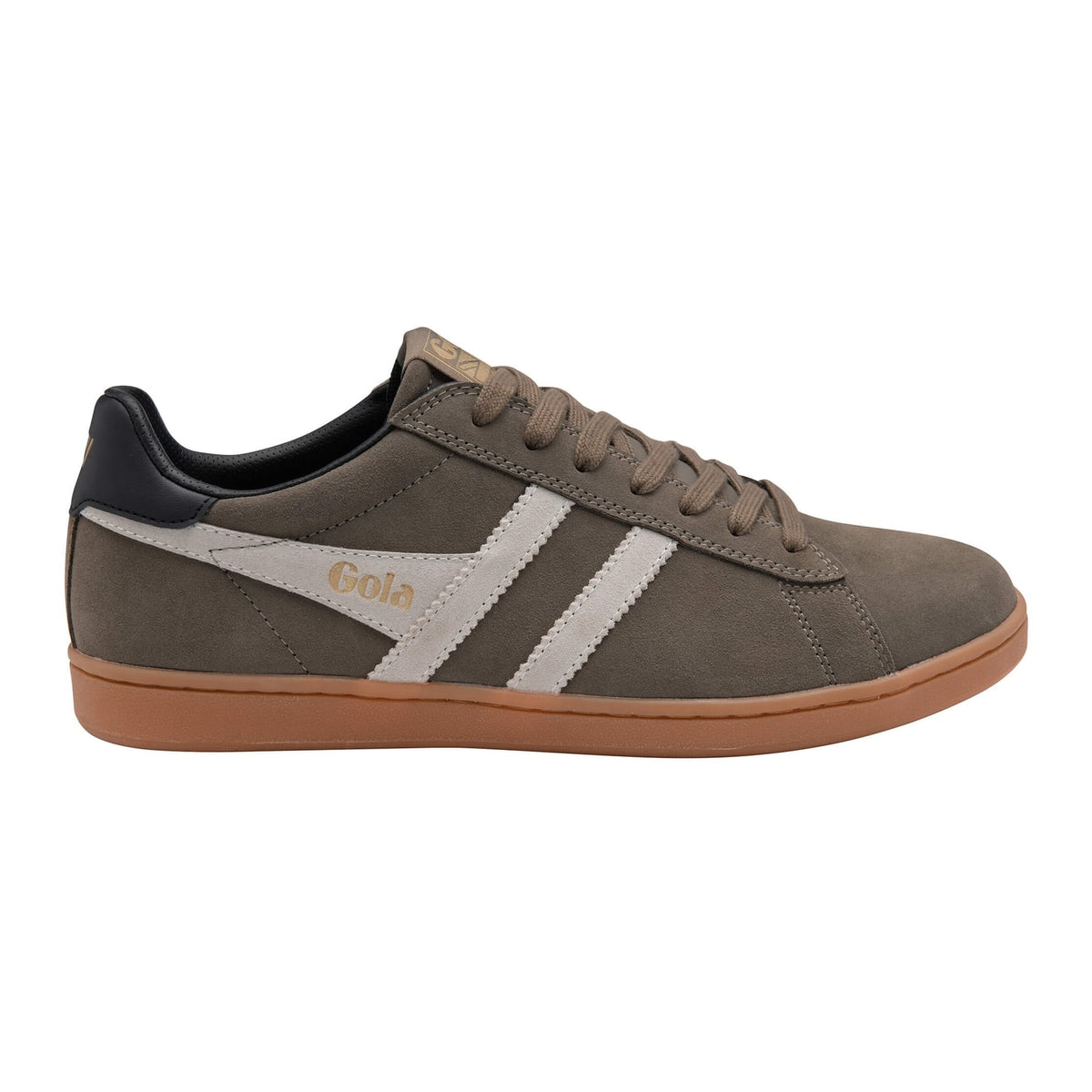 GOLA Equipe II Suede Trainer Urban Moss/Off White/Black - 1