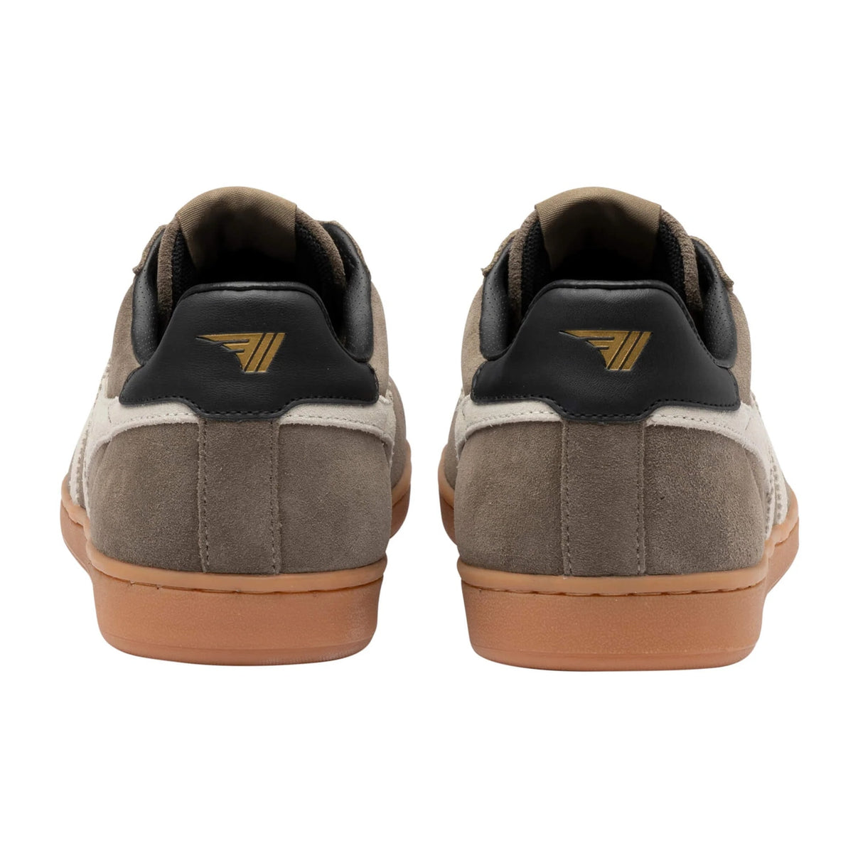 GOLA Equipe II Suede Trainer Urban Moss/Off White/Black - 4