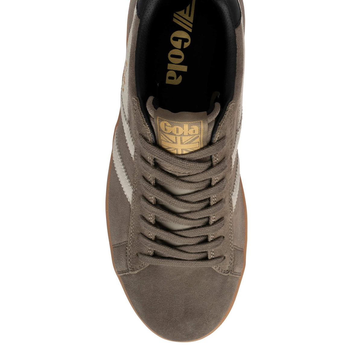 GOLA Equipe II Suede Trainer Urban Moss/Off White/Black - 5