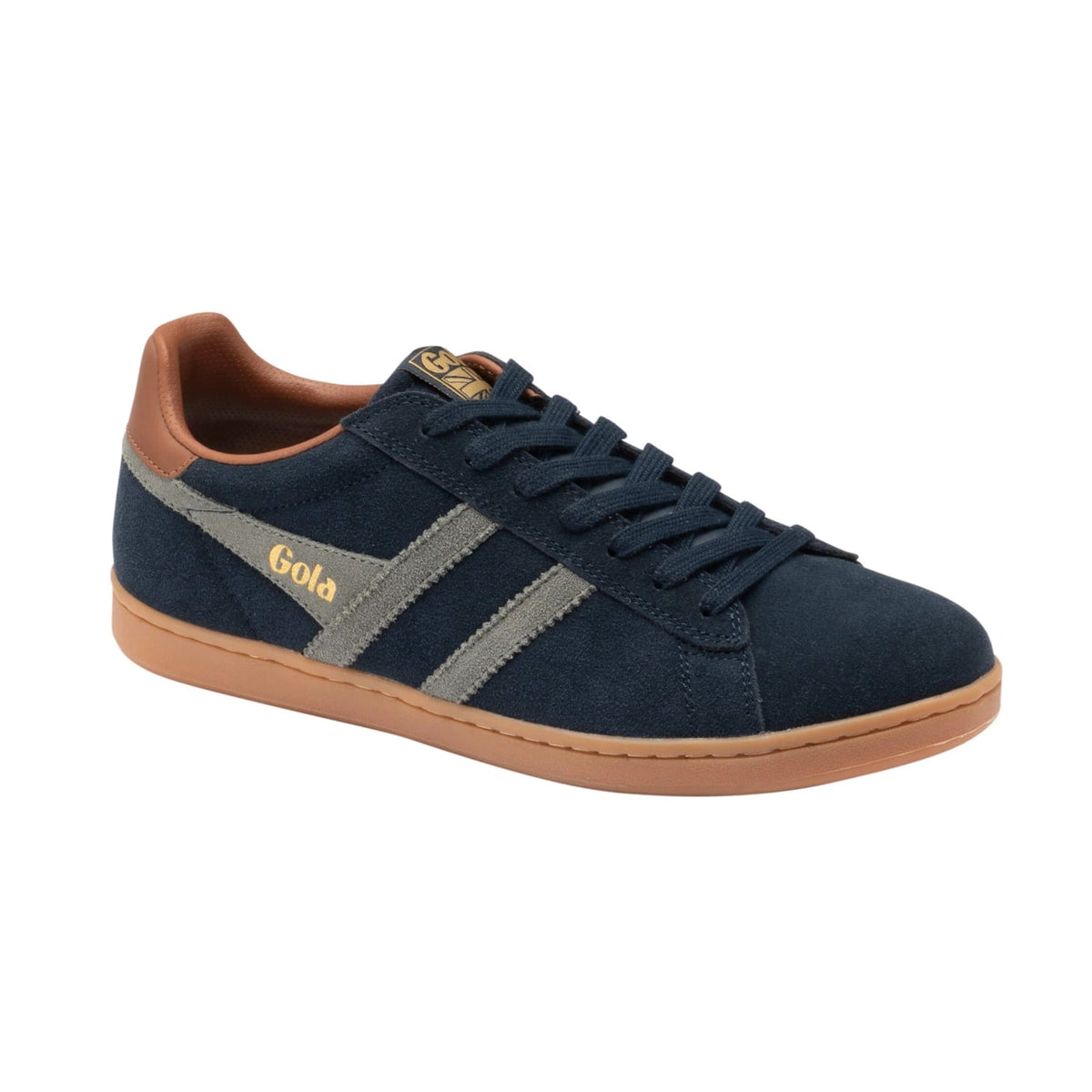 GOLA Equipe II Suede Trainer Navy/Conifer/Umber - 2