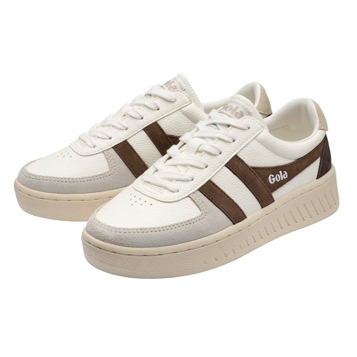 GOLA Grandslam Trident Trainer White/Otter/Wheat - 3