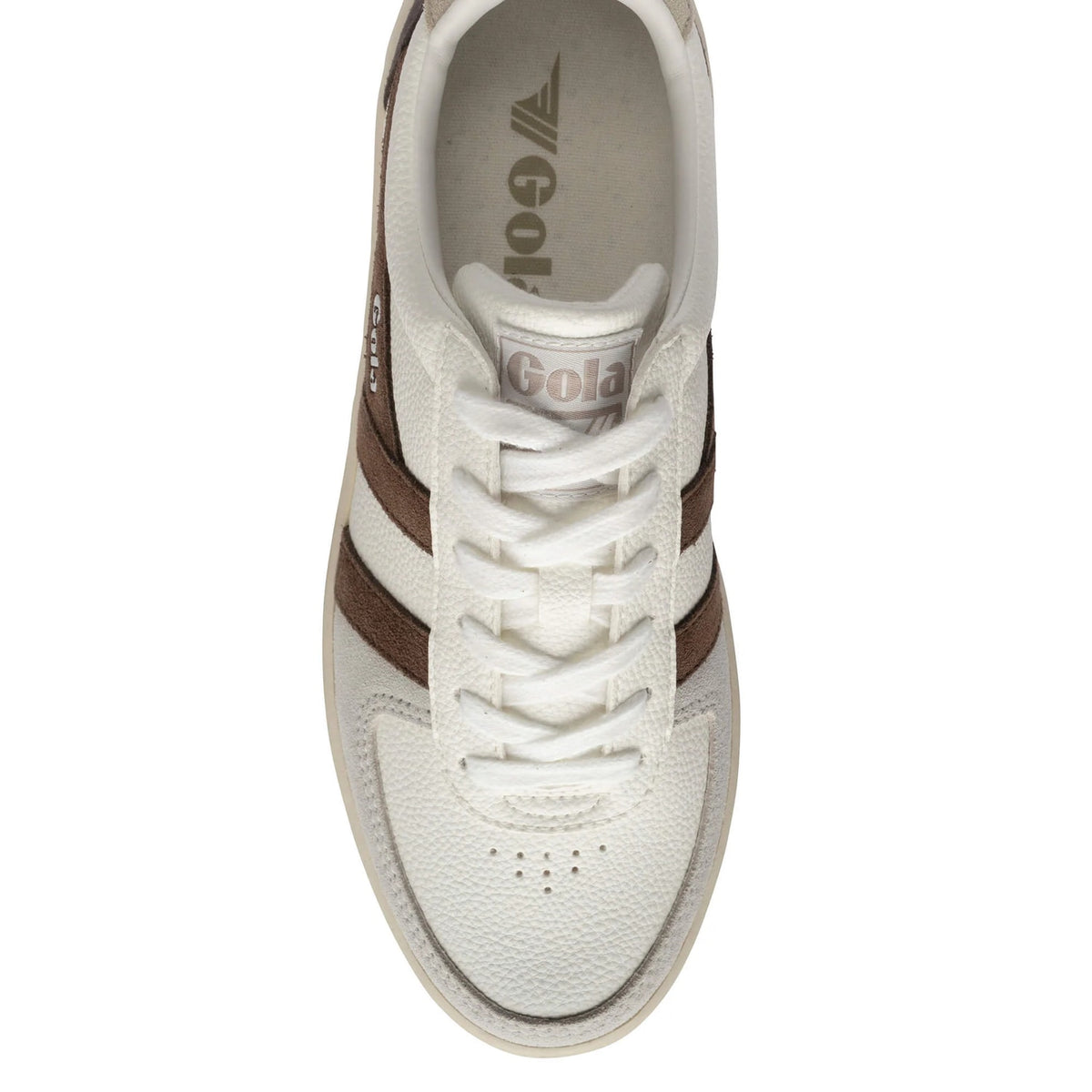GOLA Grandslam Trident Trainer White/Otter/Wheat - 5