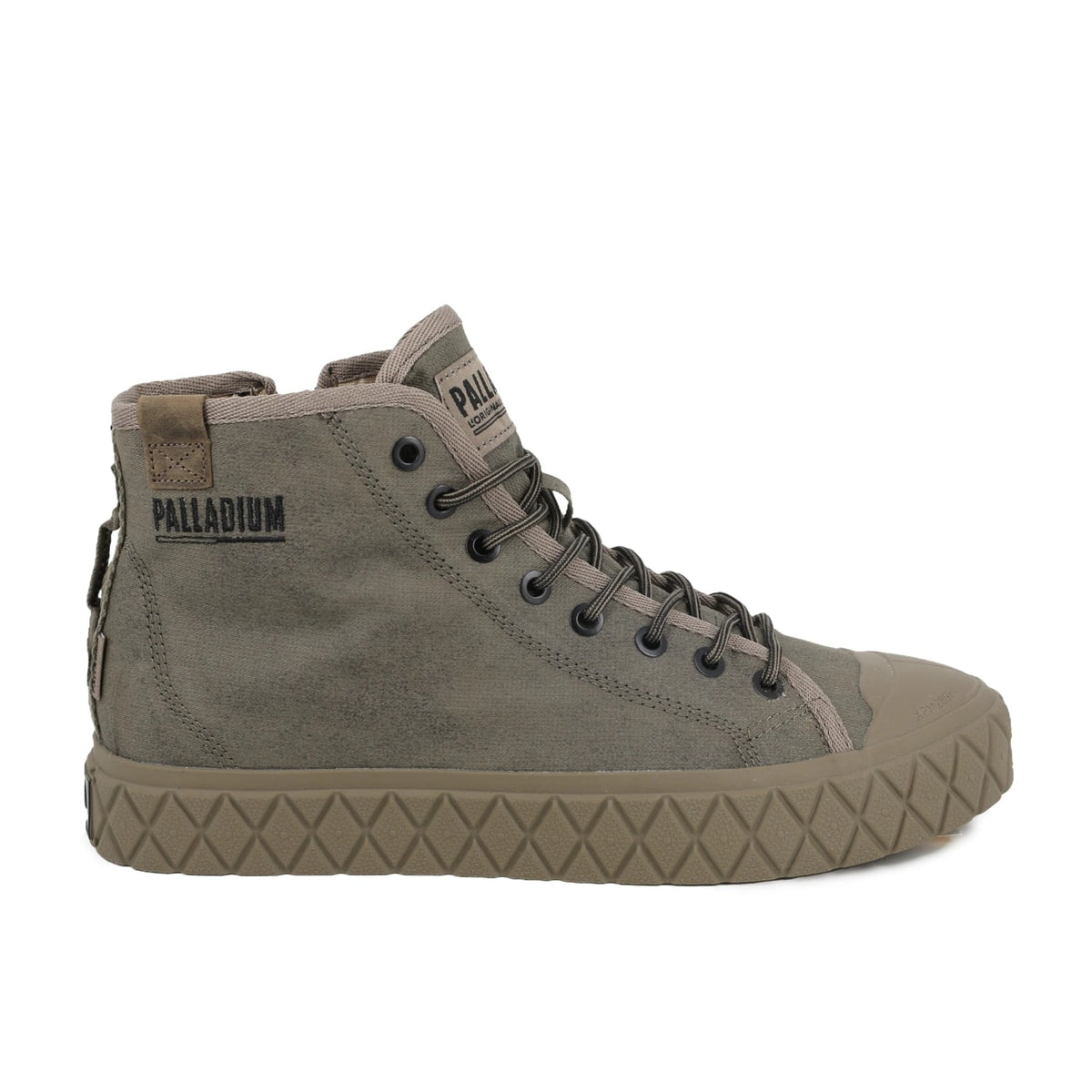 PALLADIUM PALLA ACE PINE WAX - DUSKY GREEN - 1