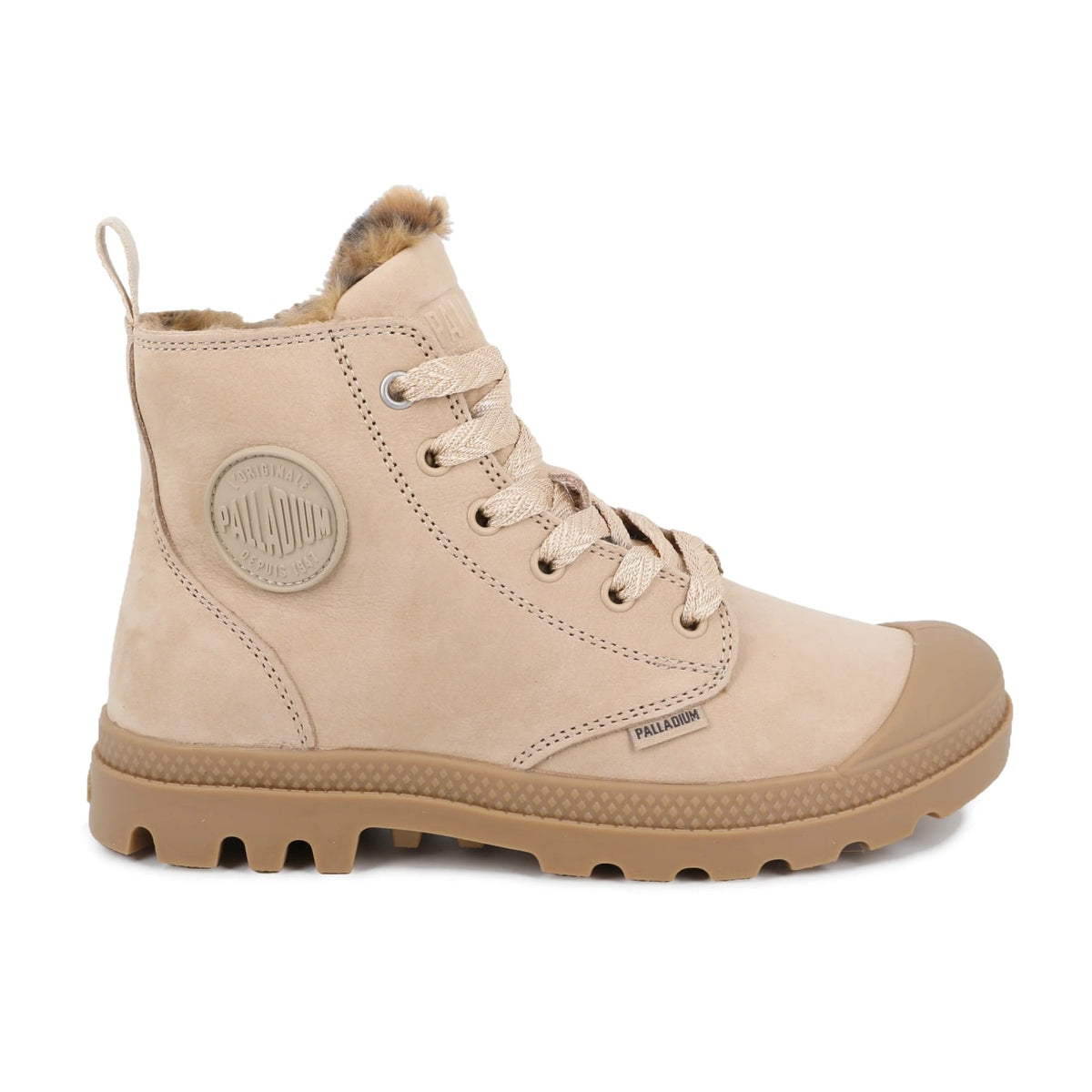PALLADIUM PAMPA HI ZIP WL - WILD WARM SAND - 1