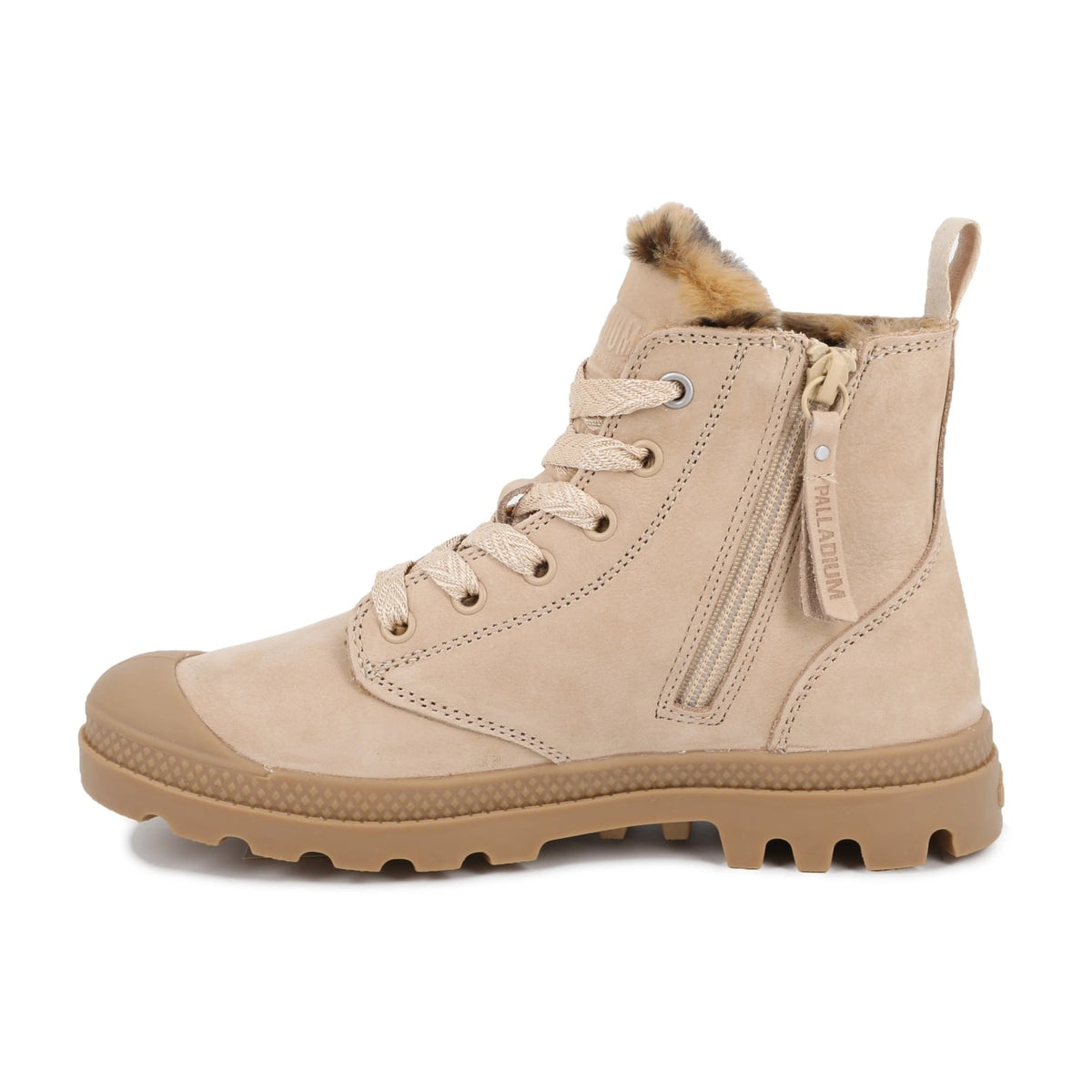 PALLADIUM PAMPA HI ZIP WL - WILD WARM SAND - 5