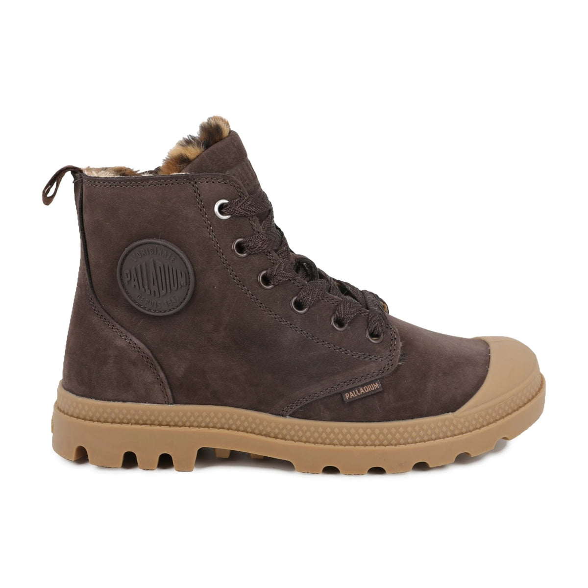 PALLADIUM PAMPA HI ZIP WL - WILD DARK COCOA - 1