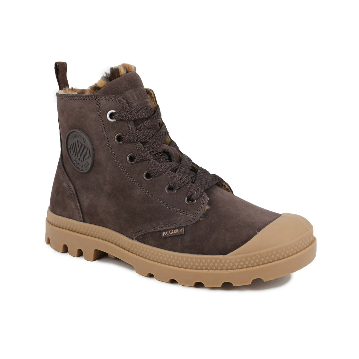 PALLADIUM PAMPA HI ZIP WL - WILD DARK COCOA - 2