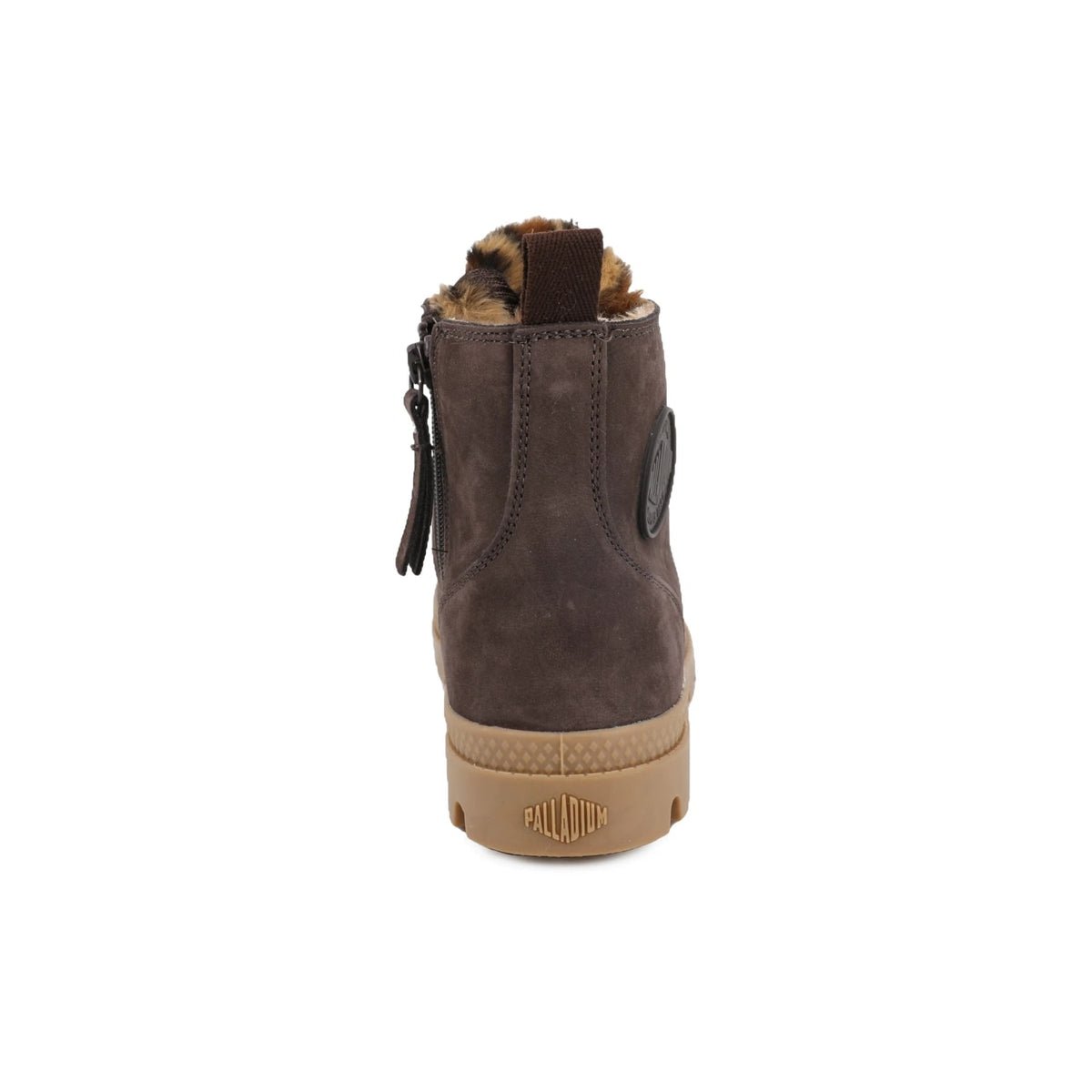 PALLADIUM PAMPA HI ZIP WL - WILD DARK COCOA - 4