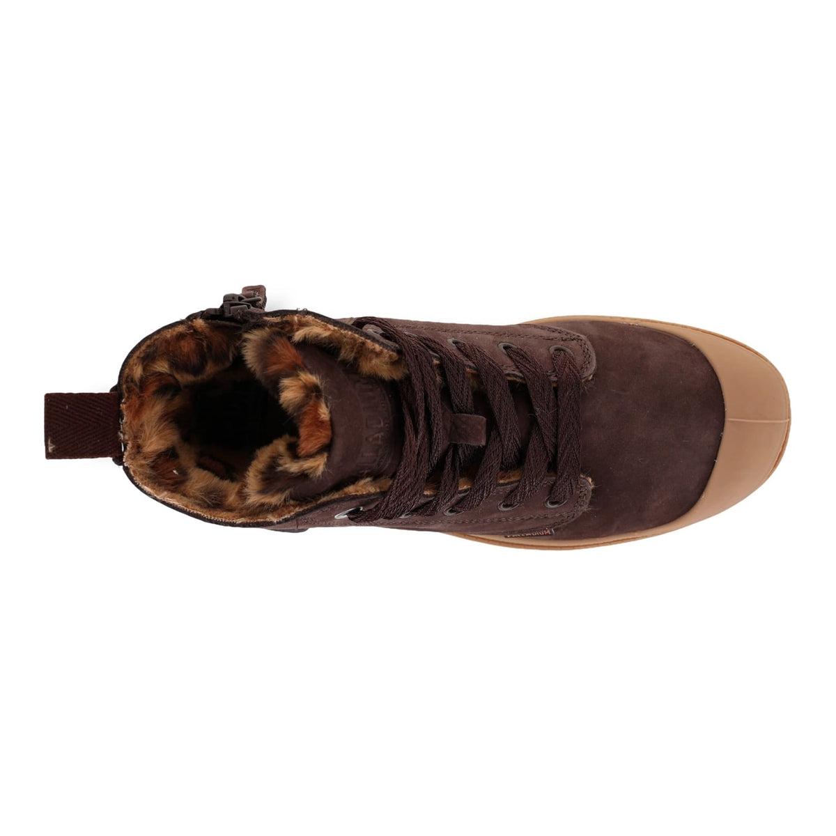 PALLADIUM PAMPA HI ZIP WL - WILD DARK COCOA - 7