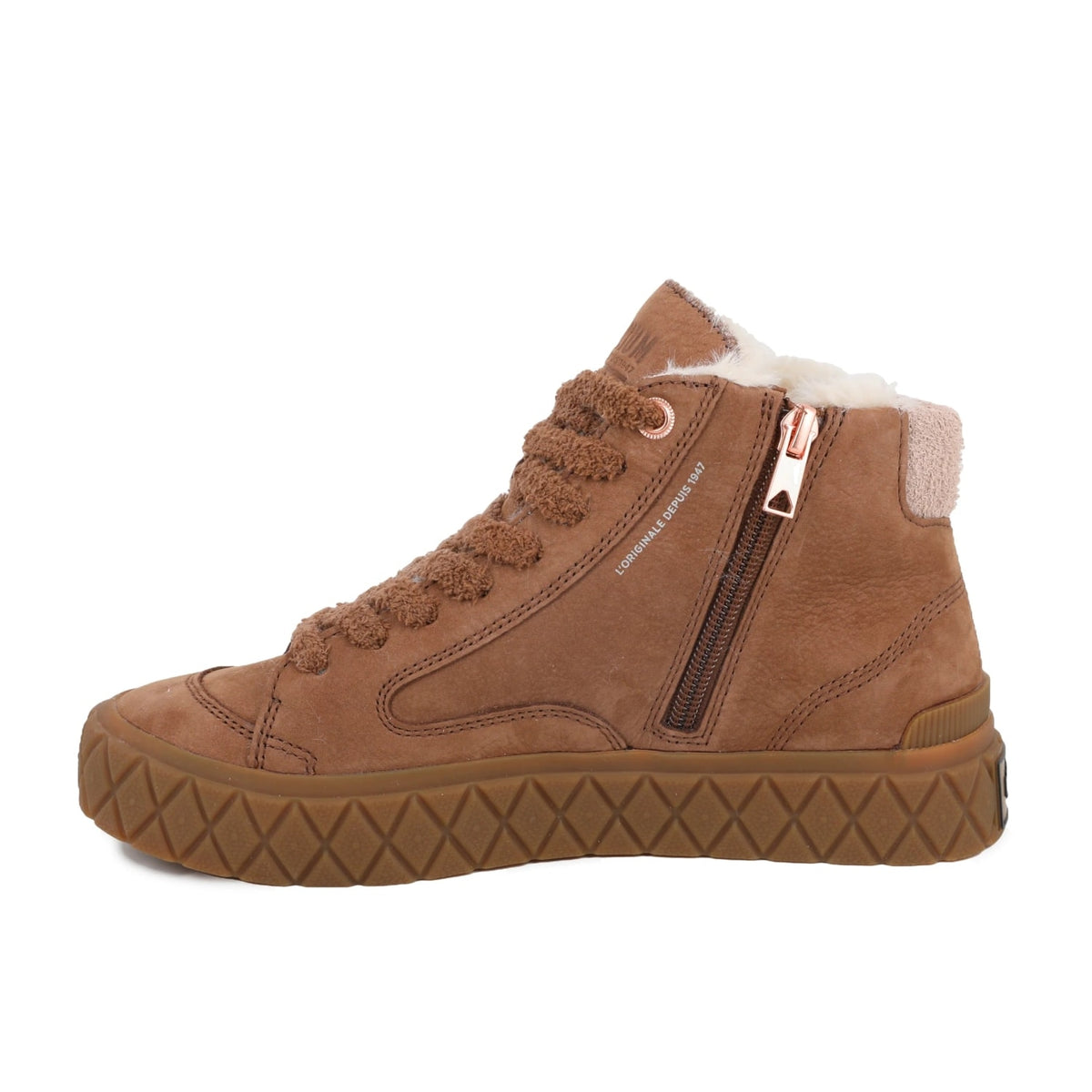 PALLADIUM PALLA ACE NBK WL - RAW BROWN - 5