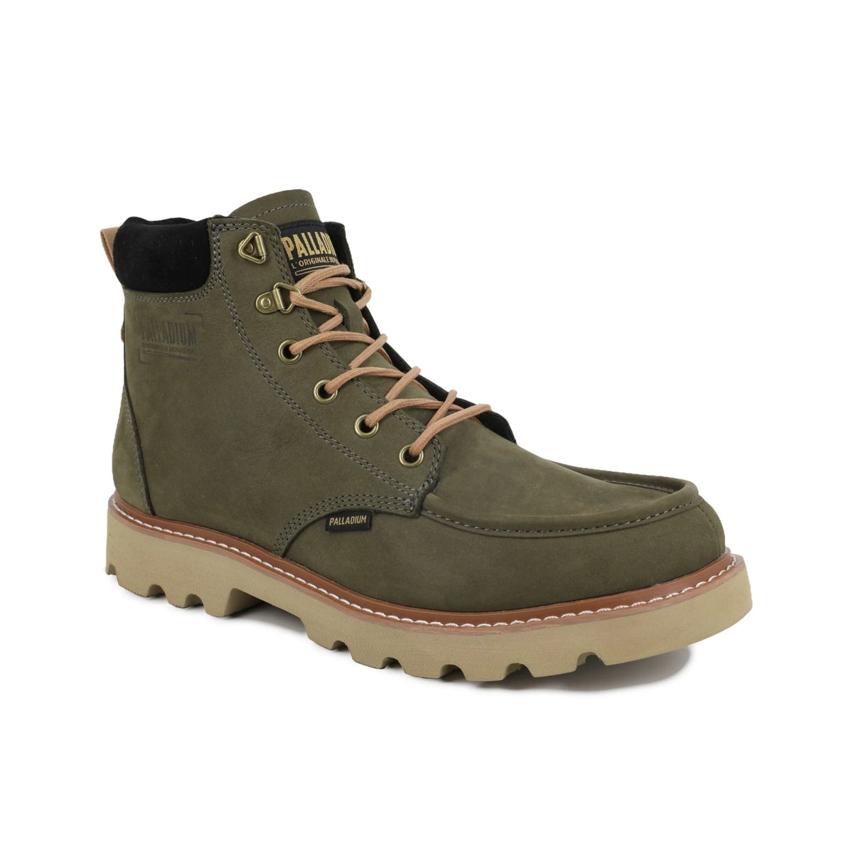PALLADIUM TROOPERLITE GRIT ZIP - OLIVE NIGHT - 2