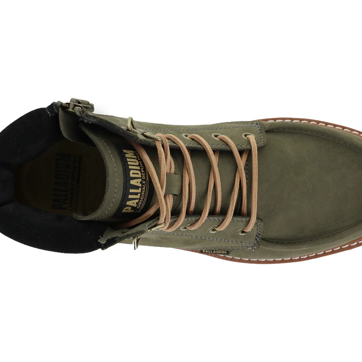 PALLADIUM TROOPERLITE GRIT ZIP - OLIVE NIGHT - 7