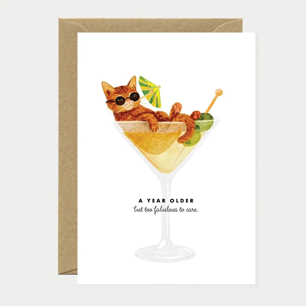 ATWS Carte de voeux - Too fabulous to care