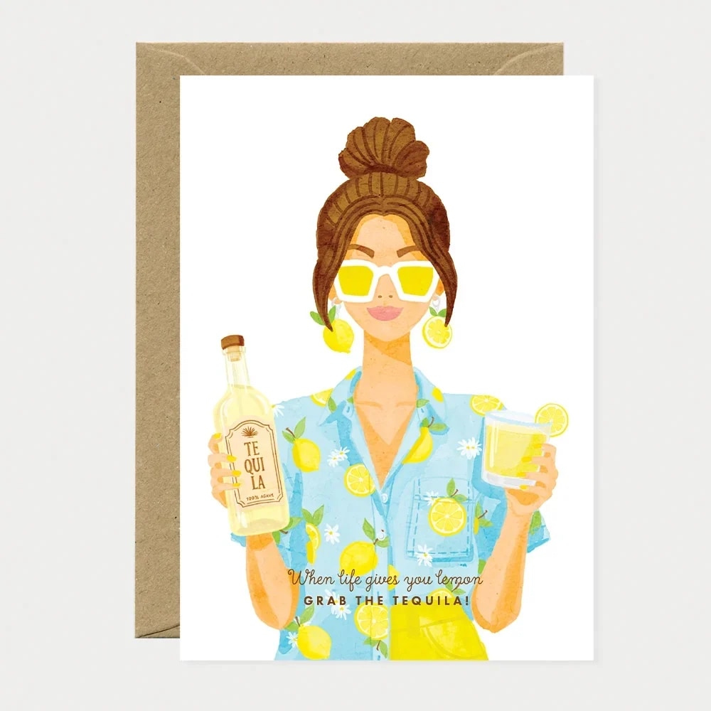 ATWS Carte de voeux - Life gives you lemon