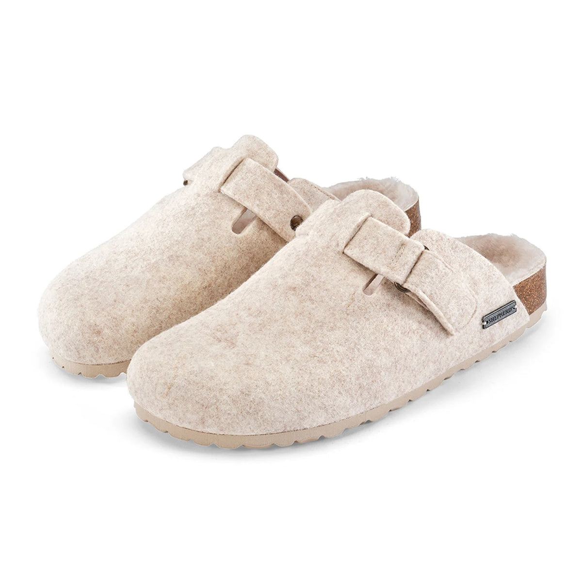 SHEPHERD Hilma slippers Creme - 3