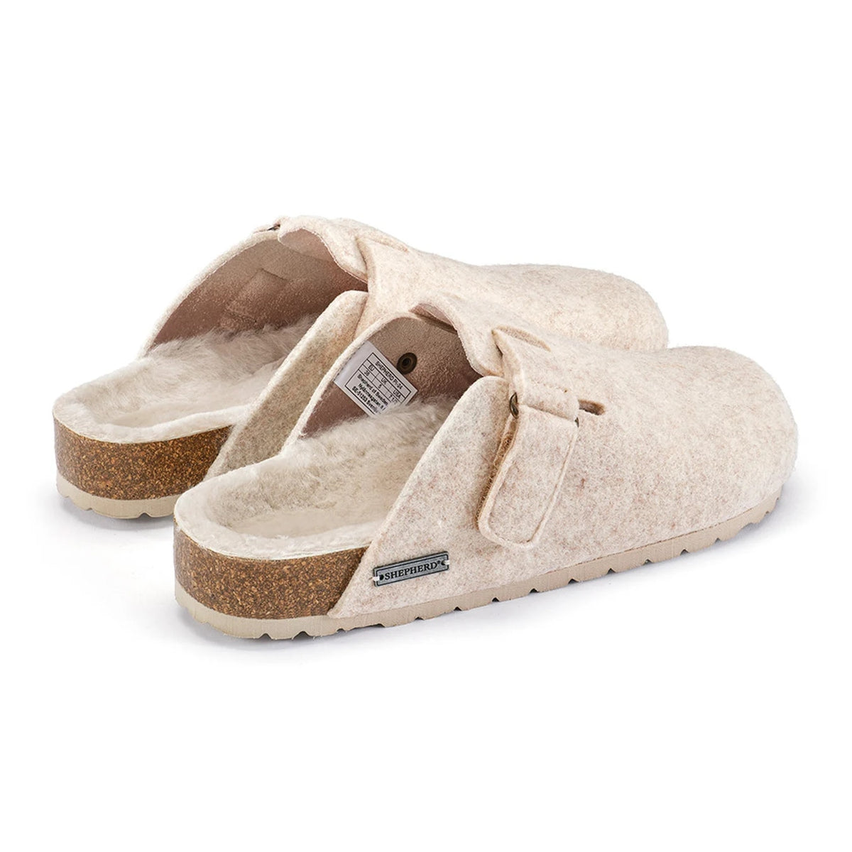 SHEPHERD Hilma slippers Creme - 4