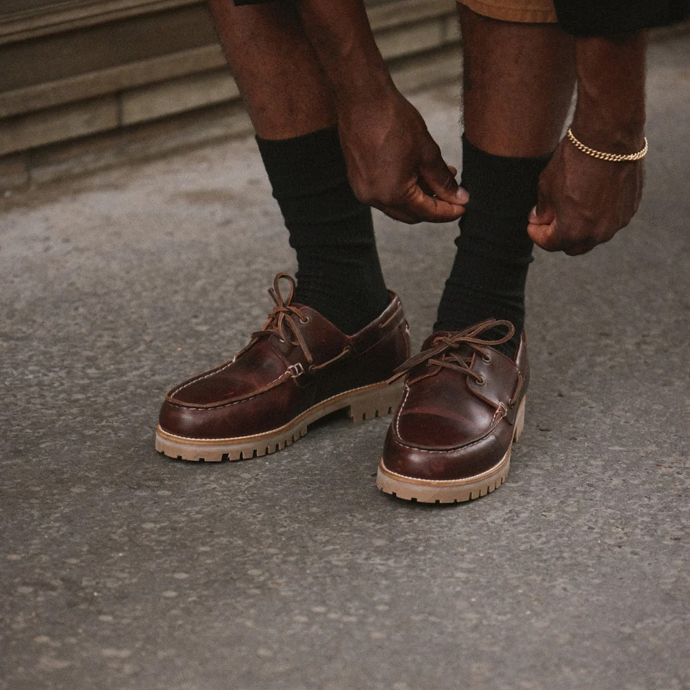 ODAJE Tom - Cuir marron foncé - 1