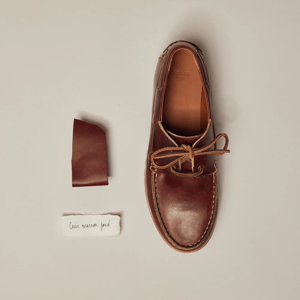 ODAJE Tom - Cuir marron foncé - 7