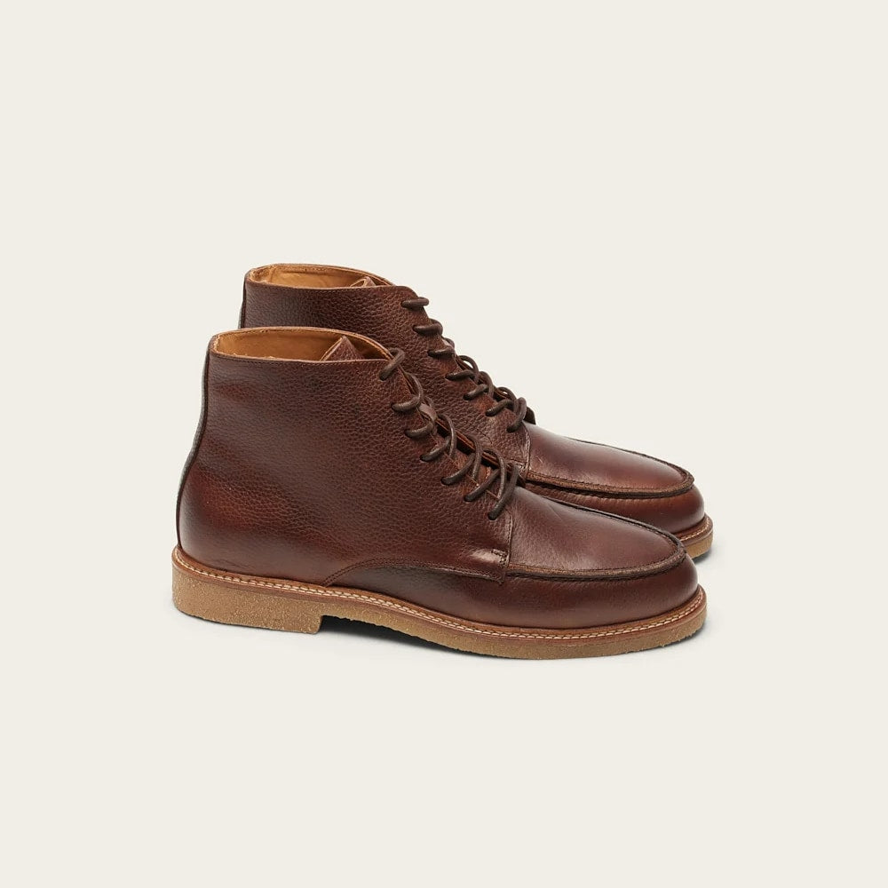 ODAJE Hugo - Cuir pull-up grainé marron - 4