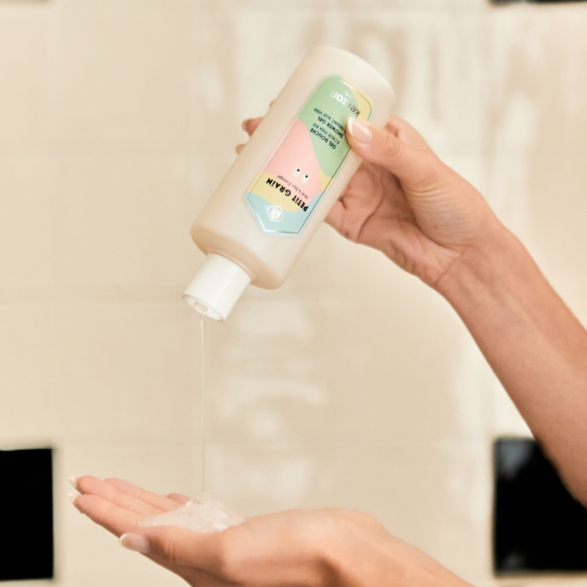 KERZON GEL DOUCHE PARFUMÉ - Petit Grain (néroli & fleur d'oranger) - 3