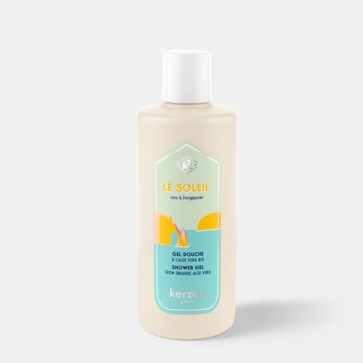 KERZON GEL DOUCHE PARFUMÉ - Le Soleil (coco & frangipanier) - 2