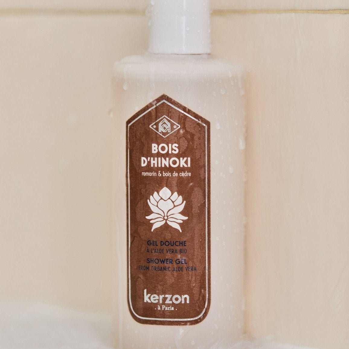 KERZON GEL DOUCHE PARFUMÉ - Bois d'Hinoki (romarin & bois de cèdre) - 3