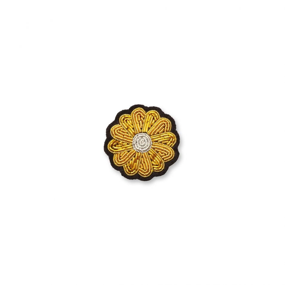 MACON ET LESQUOY Broche - Mini Marguerite Or