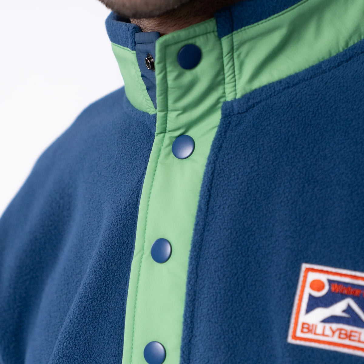 BILLYBELT Sweat polaire - Marine et vert - 5