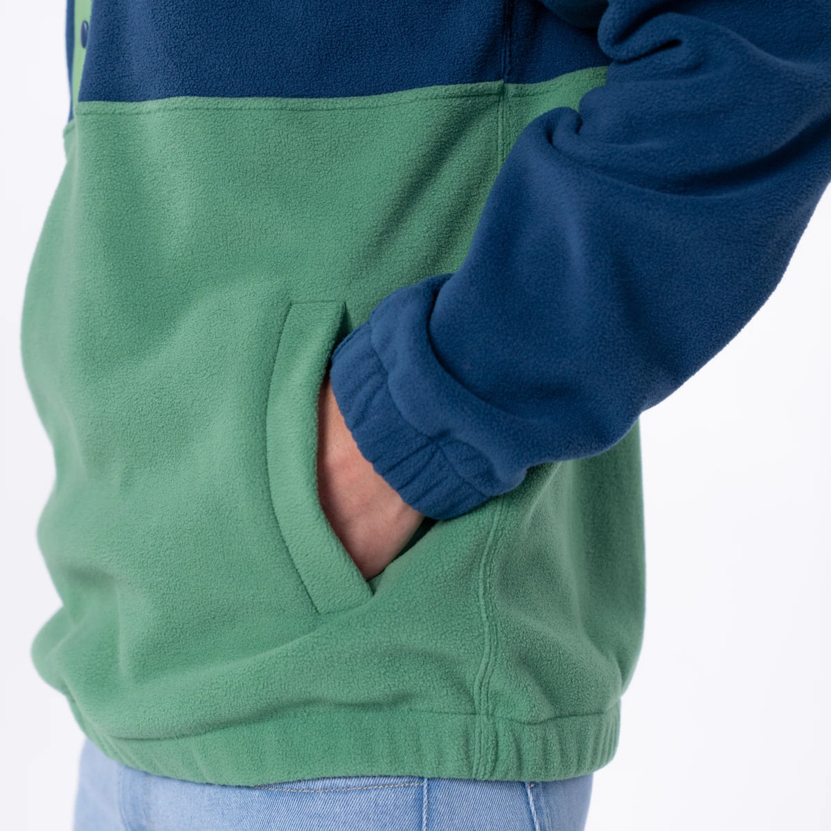 BILLYBELT Sweat polaire - Marine et vert - 6
