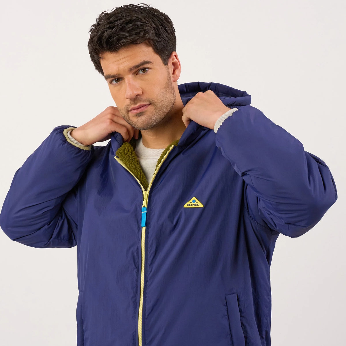 BILLYBELT Parka mixte à capuche - Marine - 2