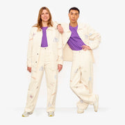 WOP Veste de travail brodé - Light Beige