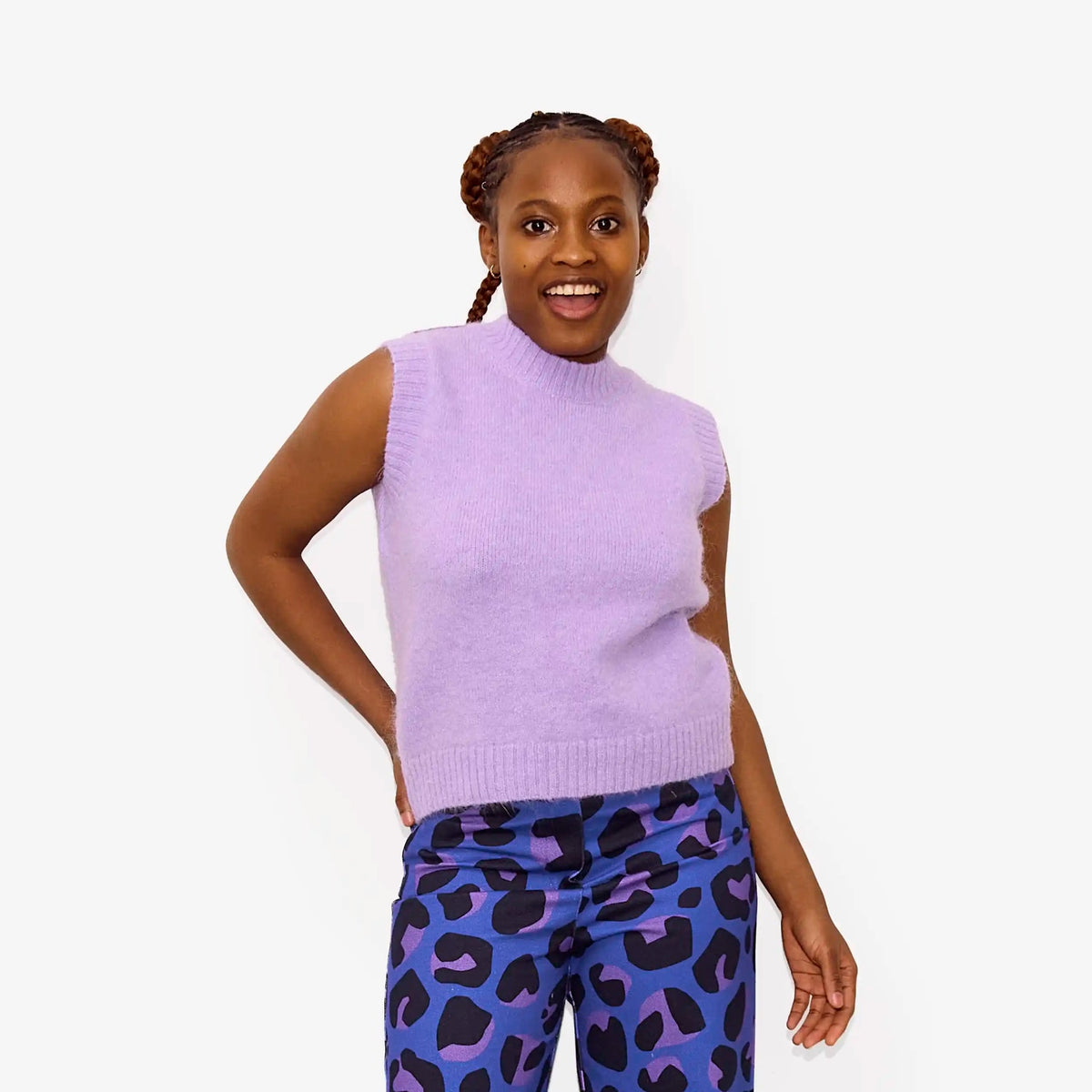 WOP Pull sans manches - Lilas - 1