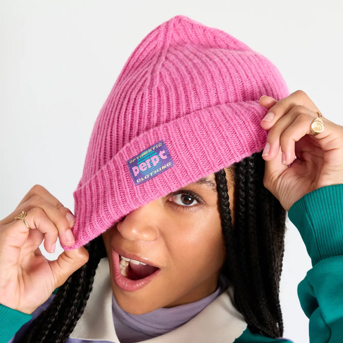 PERPETE Bonnet Bonnie - Rose - 3
