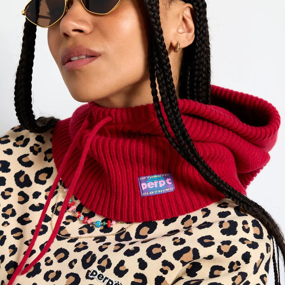 PERPETE Capuche Billie - Rouge - 2