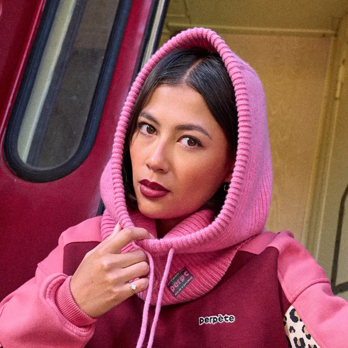 PERPETE Capuche Billie - Rose - 1